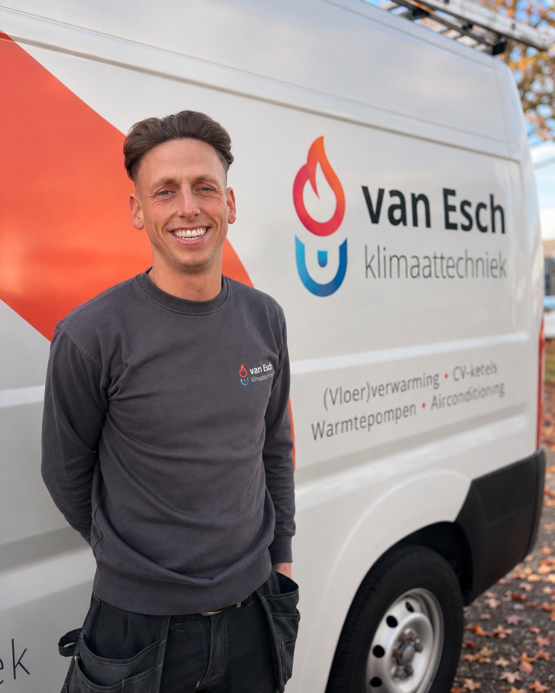 Monteur van Van Esch Klimaattechniek